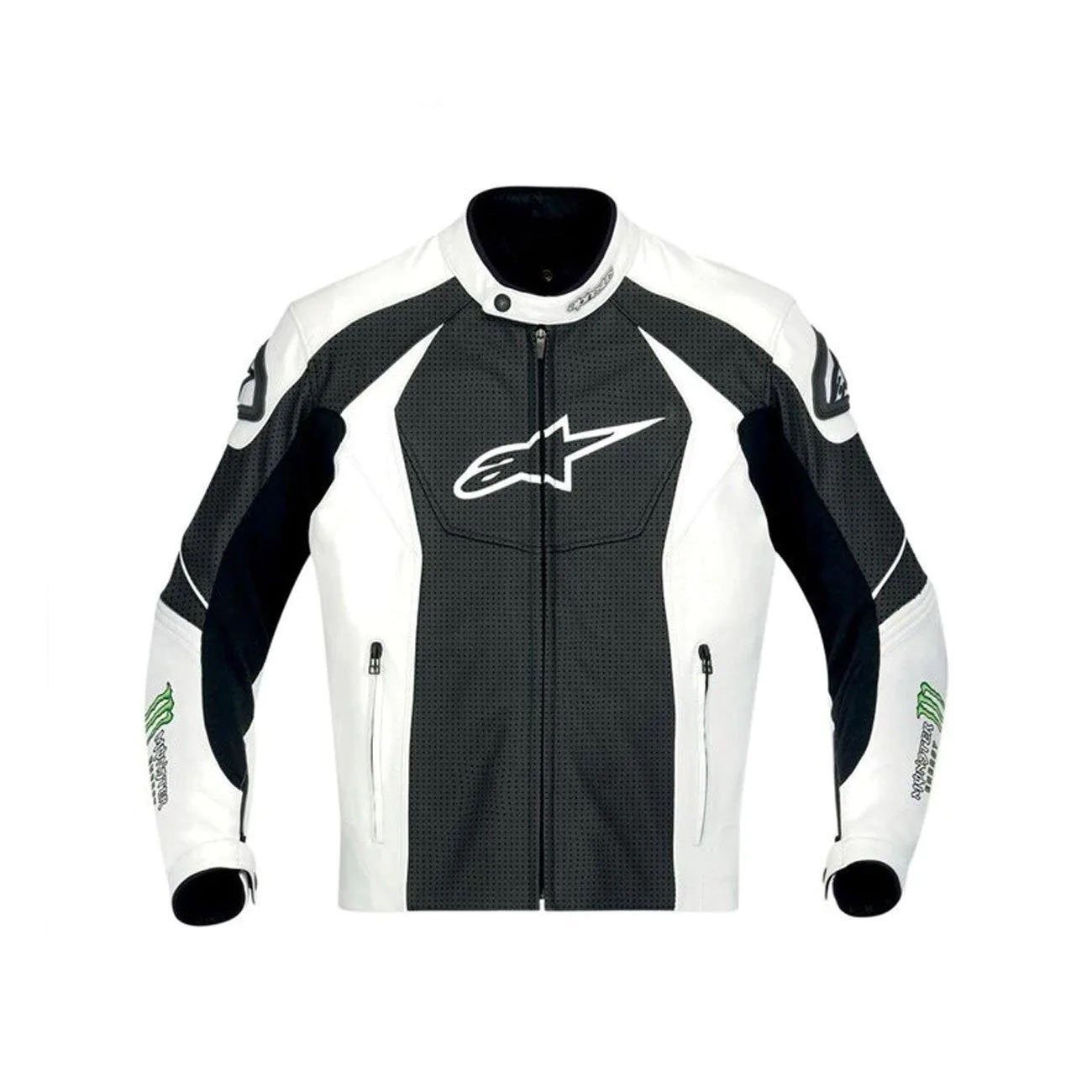 1-351.jpg Monster Energy Leather Motorcycle Jacket - Image 1