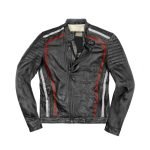 Black-Cafe London Seoul Motorcycle Leather Jacket