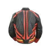 Superman Racing Motorbike jacket Pure Cow Hide Leather - Image 2