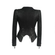 Winter Motorcycle Pure leather Jacket Women - Image 3