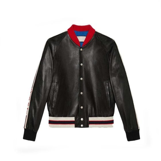 Men's Quality Leather bomber jacket