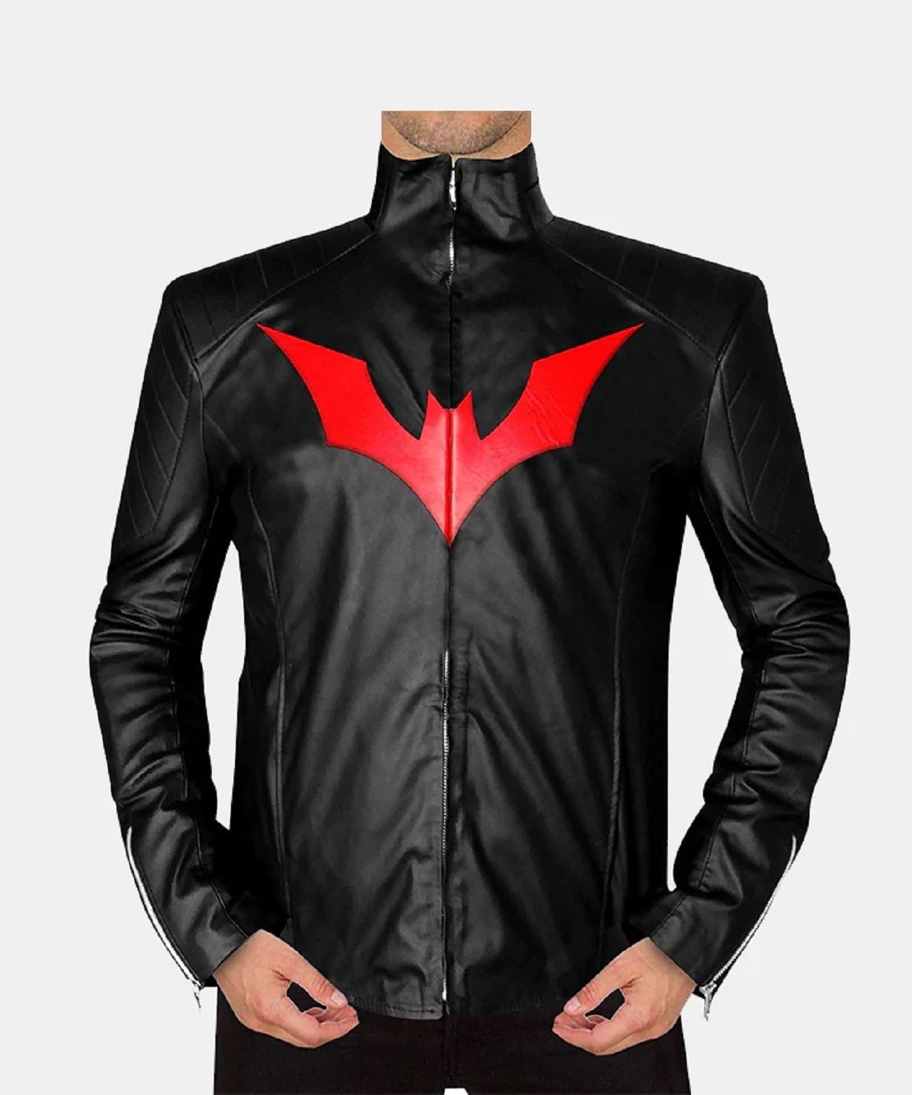 Superhero Style Batman Beyond Leather Jacket Superhero Style Batman Beyond Leather Jacket