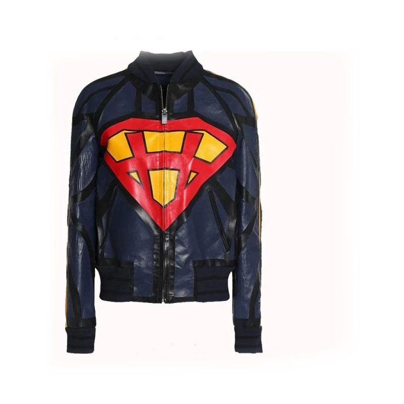 Fashion Printed Leather Jacket Women Motocollection