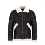 New Sheepskin B3 Leather Bomber Jacket Brown For Men