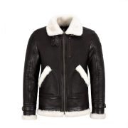 New Sheepskin B3 Leather Bomber Jacket Brown For Men