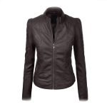 Leather Fashion Jacket For Women