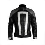 Men's Ghost Rider Costume Cosplay Leather Jacket