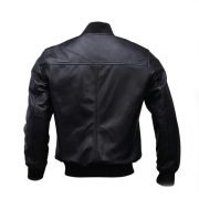 Bomber Leather Jacket For Men-Latest Style - Image 2