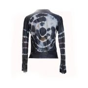 Fashion Women Printed Leather Jacket - Image 2