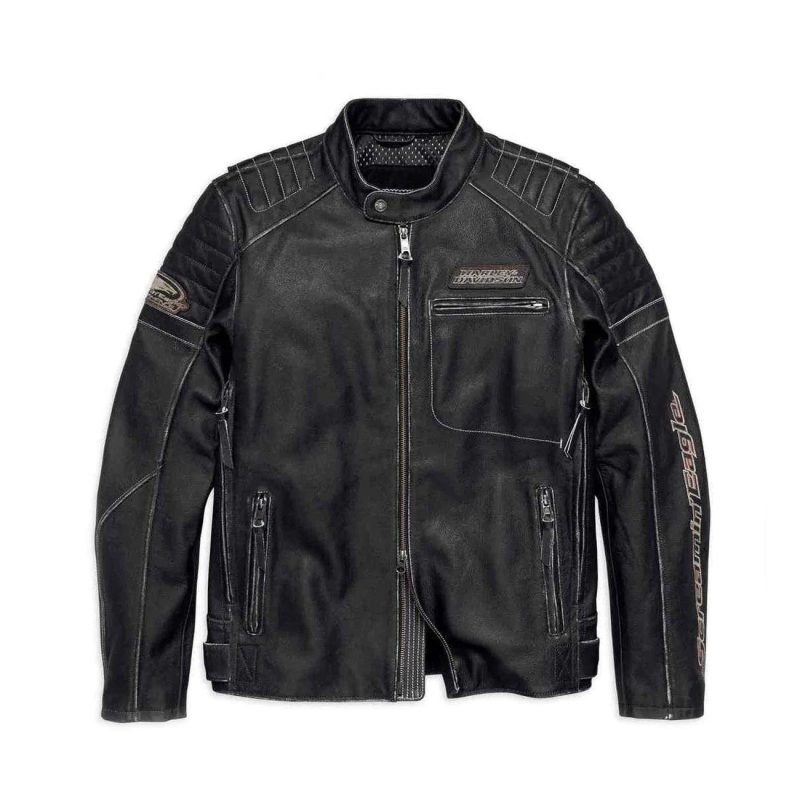 Harley-Davidson Men’s Screamin Eagle Leather Jacket Motocollection