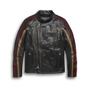Harley Davidson Men's Arterial Leather Riding Jacket Motocollection