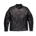 Harley Davidson Men’s Asylum Leather Motorcycle Jacket