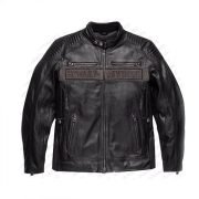 Harley Davidson Men’s Asylum Leather Motorcycle Jacket