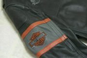 Men's Motorcycle HD Screaming Eagle Black Cowhide Leather Jacket Harley Davidson Motocollection