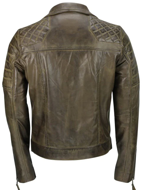 Men's Brown Vintage Pilot B3 Sheepskin Flying Leather Jacket - Image 2