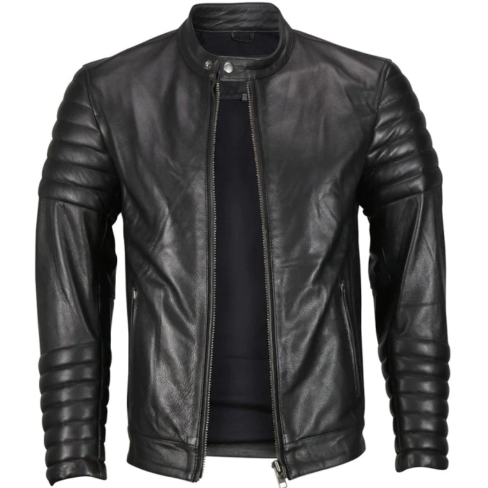 Men's Aviator B3 Brown Shaded Sheepskin Fur Leather Bomber Flying Jacket - Image 2