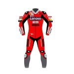 Andrea Dovizioso Ducati Motorbike Leather Suit 2020 - Motorcycle Racing