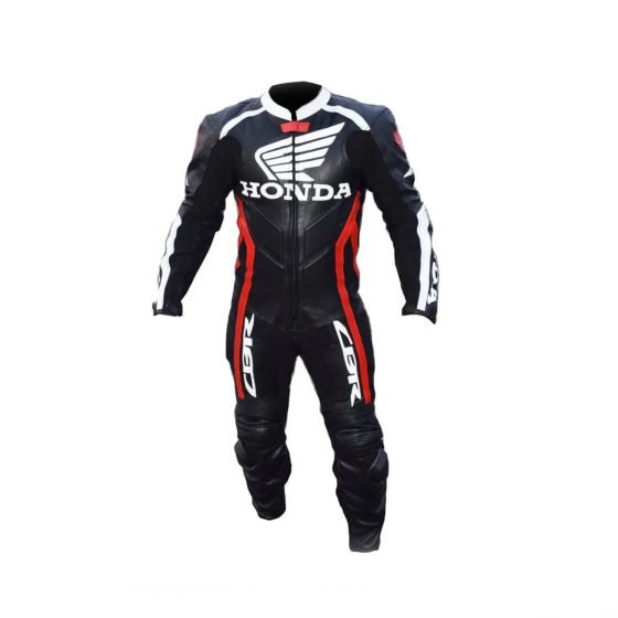 Canadian Honda Motorcycle Racing Leather Suit - MotoGP