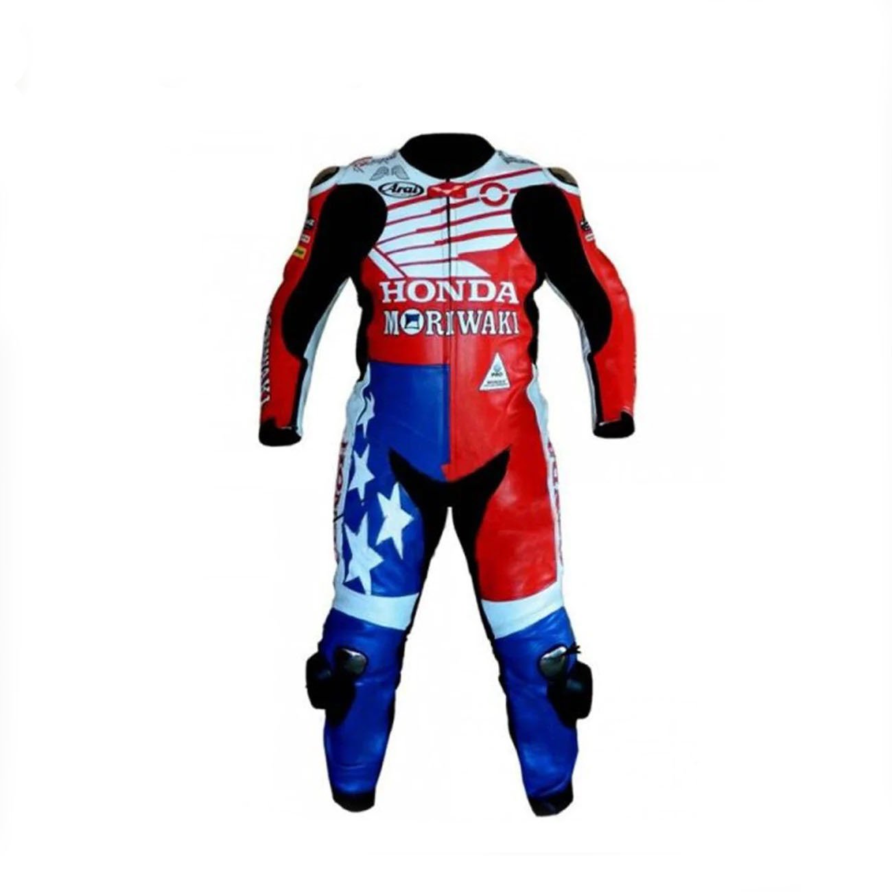 1-258.jpg American Honda Moriwaki Motogp Leather Racing Suit - Image 1