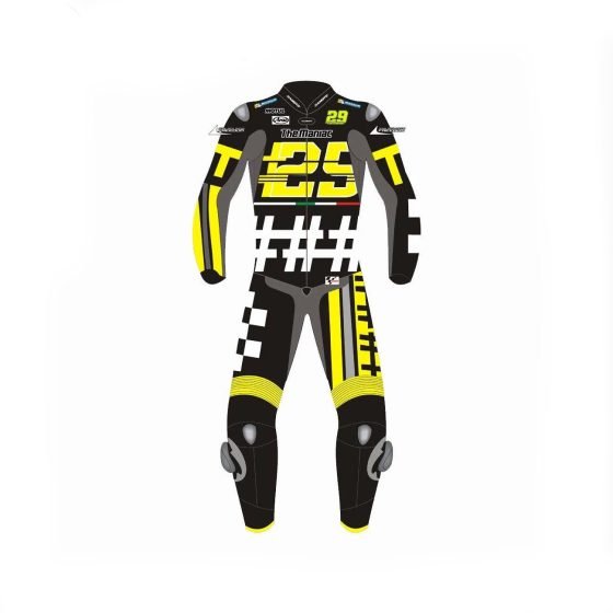 Andrea Iannone Jerez Motorbike Leather Suit 2018 - Motorcycle Racing