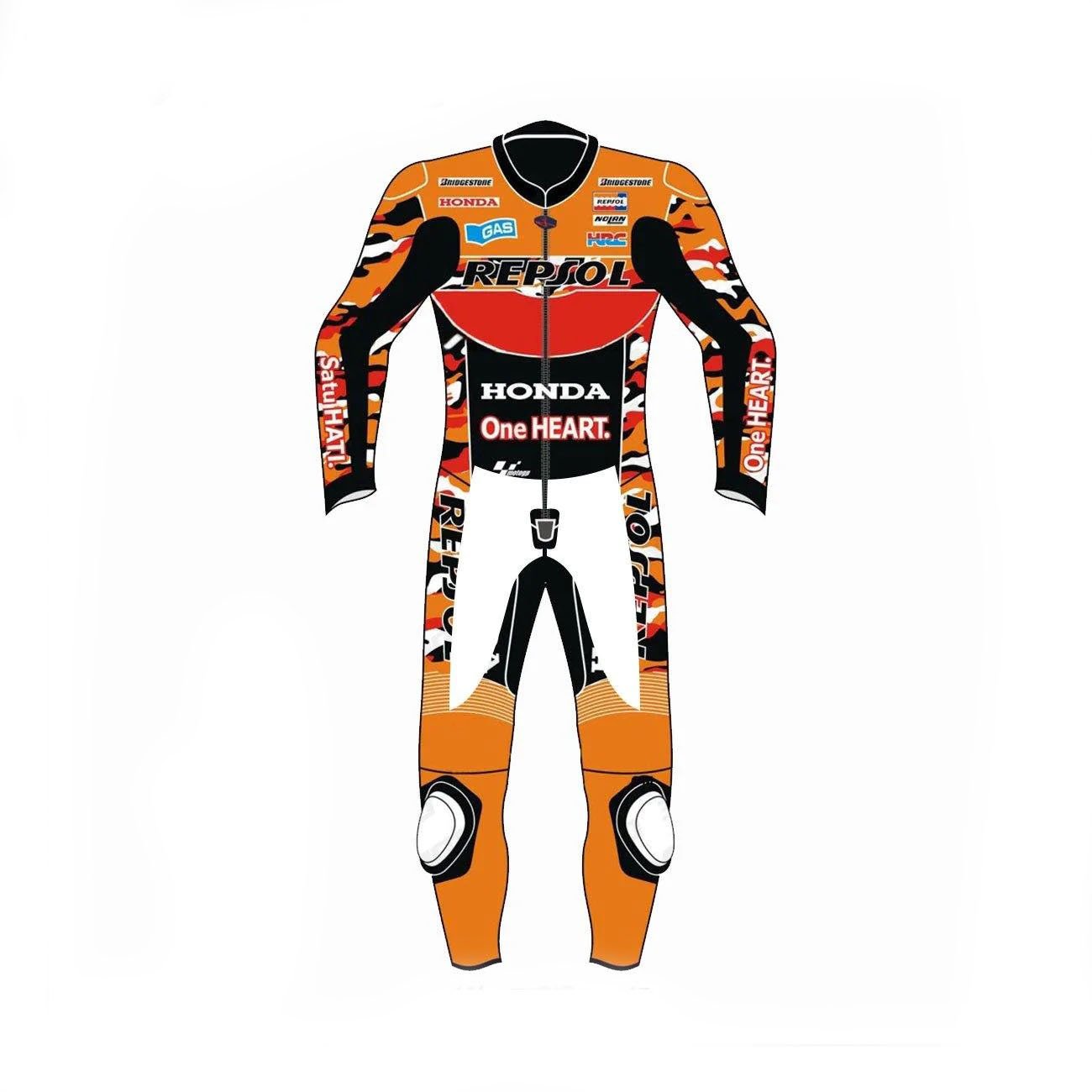 1-263.jpg Honda Repsol Motorbike Leather Suit Multi Color-  MotoGP Racing - Image 1