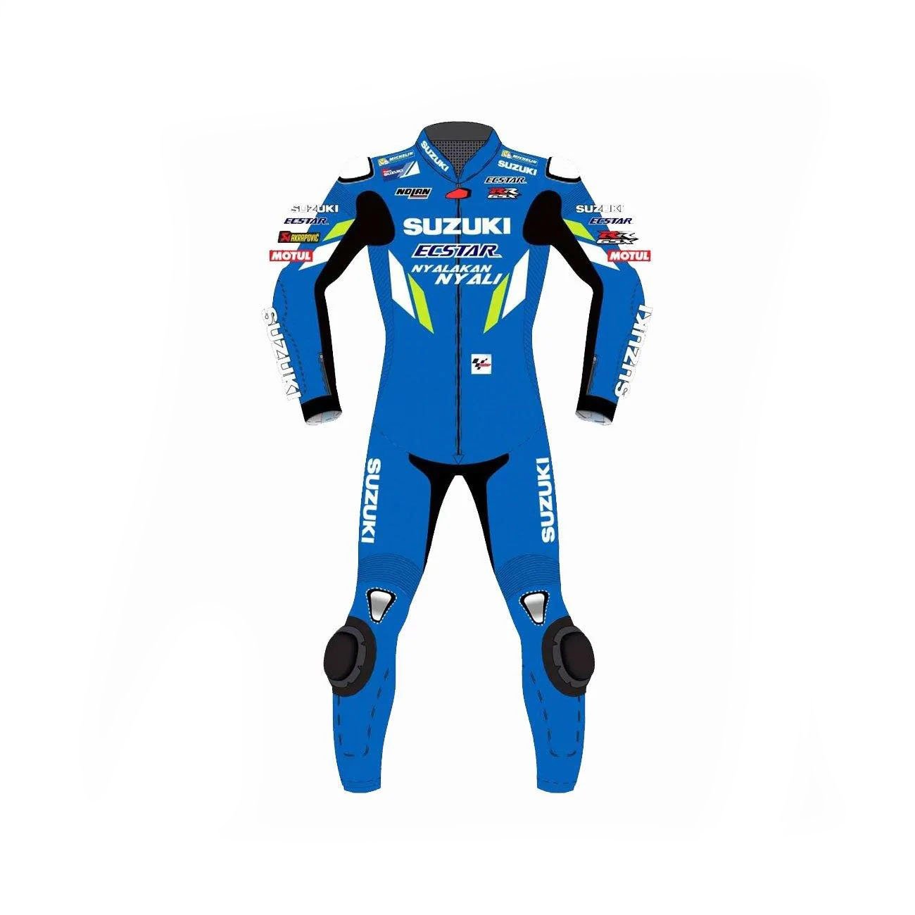 1-268.jpg Alex Rins Suzuki MotoGP Leather Suit 2019 -  Motorcycle Racing - Image 1