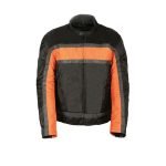 Textile Men's Racer Motorcycle Jacket