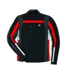 Ducati Black And Red Motorcycle Racing Leather Jacket