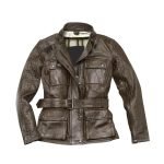 Madrid Ladies Motorcycle Leather Jacket for Women's