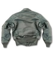Sage Green A-2 Flight Jacket - Image 3