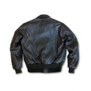 Men’s Modern A-2 Goatskin Jacket - Image 3