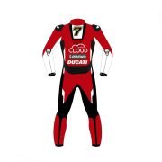 Chaz Davies Ducati Aruba It Motorbike Racing Leather Suit 2020 - Image 3