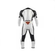 Dainese White Motorbike Racing Leather Suit MotoGP - Image 3