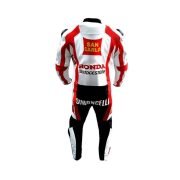 Honda San Carlo 2011 Motogp Motorbike Leather Racing Suit - Image 3