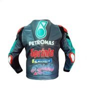 Fabio Quartararo Petronas Yamaha Motogp Leather Jacket - Image 2
