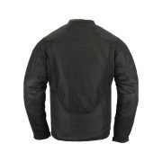 Padded Mesh Sporty Motorcycle Jacket - Image 3
