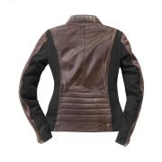 Semnan Ladies Motorcycle Leather Jacket - Image 3