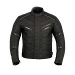 Black 6 Packs Design Motorcycle Jacket