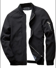 Slim Fit Lightweight Casual Bomber Jacket