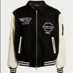 Represent Black Bomber Jacket
