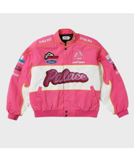Palace Fast Pink Bomber Jacket