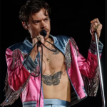 Harry Styles Love On Tour 2023 Pink Bomber Jacket