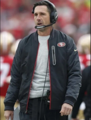San Francisco Kyle Shanahan 49ers Black Jacket