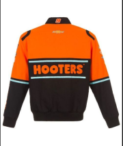 Nascar Hooters Racing Bomber Satin Jacket - Image 3