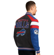 G-III NFL Buffalo Bills Team Suede Bomber Jacket