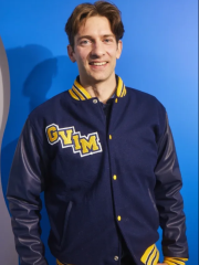 Going Varsity In Mariachi 2023 Letterman Blue Jacket