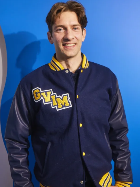 Going Varsity In Mariachi 2023 Letterman Blue Jacket