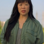 Wong And Winchester 2023 Marissa Wong Green Bomber Jacket