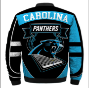 Carolina Panthers Boris Printed Bomber Jacket