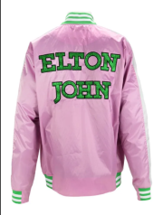 Elton John Goodbye Yellow Brick Road Bomber Jacket